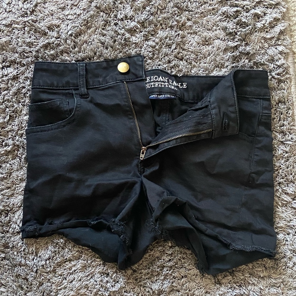 Black American Eagle Shorts